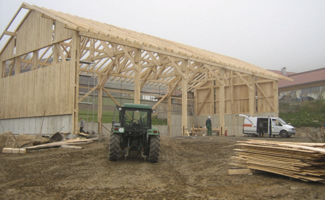 Landwirtschaftliche Hallen